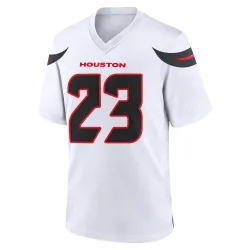 Houston Texans Youth Game White Jersey (23 Arian Foster)