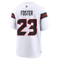 Houston Texans Youth Game White Jersey (23 Arian Foster)