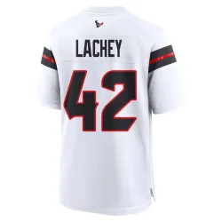 Houston Texans Youth Game White Jersey (42 Luke Lachey)