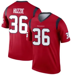 Houston Texans Youth Legend Red Jersey (36 Alijah Huzzie)