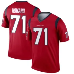 Houston Texans Youth Legend Red Jersey (71 Tytus Howard)