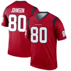 Houston Texans Youth Legend Red Jersey (80 Andre Johnson)