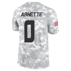 Houston Texans Youth Limited Arctic Camo 2024 Salute to Service Jersey (0 Damon Arnette)