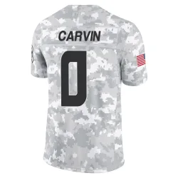 Houston Texans Youth Limited Arctic Camo 2024 Salute to Service Jersey (0 Jerome Carvin)