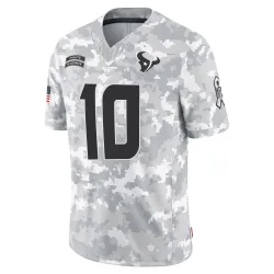 Houston Texans Youth Limited Arctic Camo 2024 Salute to Service Jersey (10 Davis Mills)
