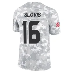 Houston Texans Youth Limited Arctic Camo 2024 Salute to Service Jersey (16 Kedon Slovis)
