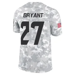 Houston Texans Youth Limited Arctic Camo 2024 Salute to Service Jersey (27 Myles Bryant)