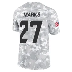 Houston Texans Youth Limited Arctic Camo 2024 Salute to Service Jersey (27 Woody Marks)