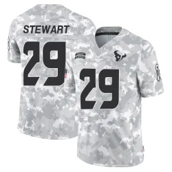 Houston Texans Youth Limited Arctic Camo 2024 Salute to Service Jersey (29 M.J. Stewart)