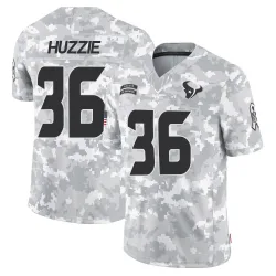 Houston Texans Youth Limited Arctic Camo 2024 Salute to Service Jersey (36 Alijah Huzzie)