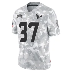 Houston Texans Youth Limited Arctic Camo 2024 Salute to Service Jersey (37 D'Angelo Ross)