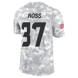 Houston Texans Youth Limited Arctic Camo 2024 Salute to Service Jersey (37 D'Angelo Ross)
