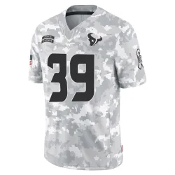 Houston Texans Youth Limited Arctic Camo 2024 Salute to Service Jersey (39 Henry To'oTo'o)