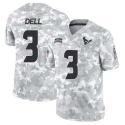 Houston Texans Youth Limited Arctic Camo 2024 Salute to Service Jersey (3 Tank Dell)
