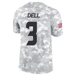 Houston Texans Youth Limited Arctic Camo 2024 Salute to Service Jersey (3 Tank Dell)