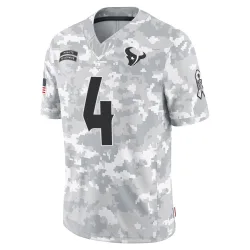 Houston Texans Youth Limited Arctic Camo 2024 Salute to Service Jersey (4 Kamari Lassiter)