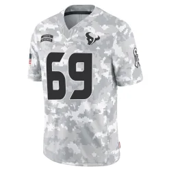 Houston Texans Youth Limited Arctic Camo 2024 Salute to Service Jersey (69 Shaq Mason)
