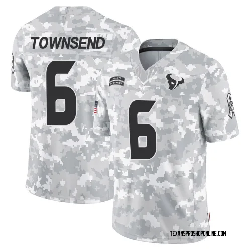 Houston Texans Youth Limited Arctic Camo 2024 Salute to Service Jersey (6 Tommy Townsend)