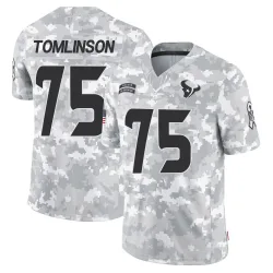 Houston Texans Youth Limited Arctic Camo 2024 Salute to Service Jersey (75 Laken Tomlinson)