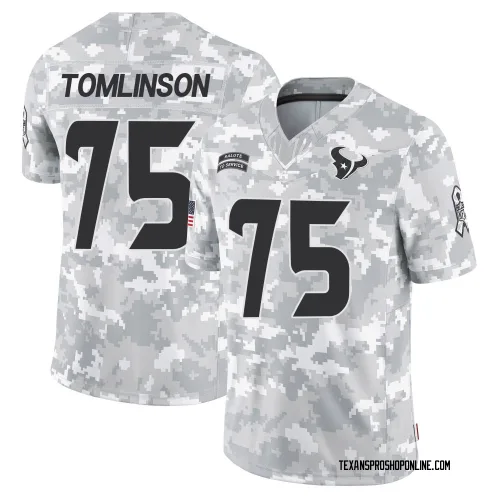 Houston Texans Youth Limited Arctic Camo 2024 Salute to Service Jersey (75 Laken Tomlinson)