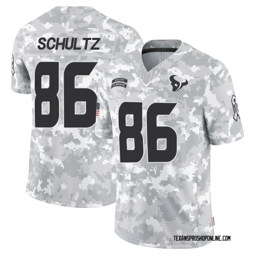 Houston Texans Youth Limited Arctic Camo 2024 Salute to Service Jersey (86 Dalton Schultz)
