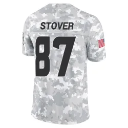 Houston Texans Youth Limited Arctic Camo 2024 Salute to Service Jersey (87 Cade Stover)