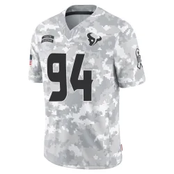 Houston Texans Youth Limited Arctic Camo 2024 Salute to Service Jersey (94 Jayden Peevy)