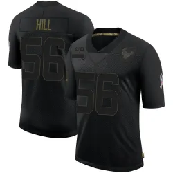 Houston Texans Youth Limited Black 2020 Salute To Service Jersey (56 Jamal Hill)