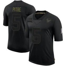 Houston Texans Youth Limited Black 2020 Salute To Service Jersey (5 Jalen Pitre)