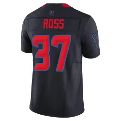 Houston Texans Youth Limited Navy 2nd Alternate Vapor F.U.S.E. Jersey (37 D'Angelo Ross)