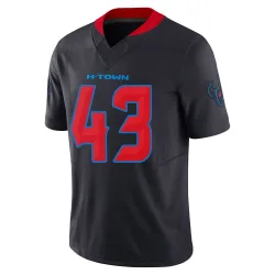 Houston Texans Youth Limited Navy 2nd Alternate Vapor F.U.S.E. Jersey (43 Jakob Johnson)
