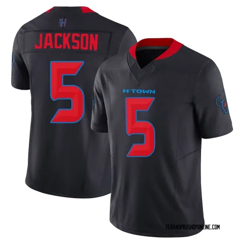 Houston Texans Youth Limited Navy 2nd Alternate Vapor F.U.S.E. Jersey (5 Kearis Jackson)