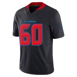 Houston Texans Youth Limited Navy 2nd Alternate Vapor F.U.S.E. Jersey (60 Jake Andrews)