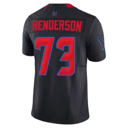 Houston Texans Youth Limited Navy 2nd Alternate Vapor F.U.S.E. Jersey (73 LaDarius Henderson)