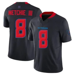 Houston Texans Youth Limited Navy 2nd Alternate Vapor F.U.S.E. Jersey (8 John Metchie III)