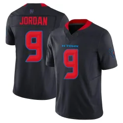 Houston Texans Youth Limited Navy 2nd Alternate Vapor F.U.S.E. Jersey (9 Brevin Jordan)