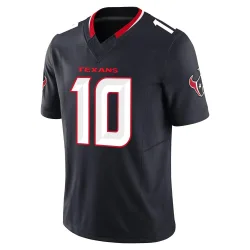 Houston Texans Youth Limited Navy Alternate Vapor F.U.S.E. Jersey (10 Davis Mills)