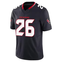Houston Texans Youth Limited Navy Alternate Vapor F.U.S.E. Jersey (26 J.J. Taylor)
