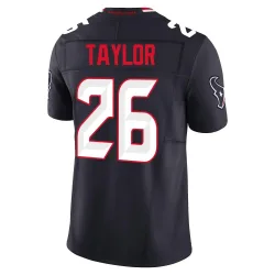 Houston Texans Youth Limited Navy Alternate Vapor F.U.S.E. Jersey (26 J.J. Taylor)
