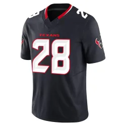 Houston Texans Youth Limited Navy Alternate Vapor F.U.S.E. Jersey (28 Joe Mixon)