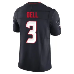 Houston Texans Youth Limited Navy Alternate Vapor F.U.S.E. Jersey (3 Tank Dell)