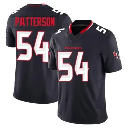 Houston Texans Youth Limited Navy Alternate Vapor F.U.S.E. Jersey (54 Jarrett Patterson)