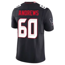 Houston Texans Youth Limited Navy Alternate Vapor F.U.S.E. Jersey (60 Jake Andrews)