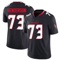 Houston Texans Youth Limited Navy Alternate Vapor F.U.S.E. Jersey (73 LaDarius Henderson)