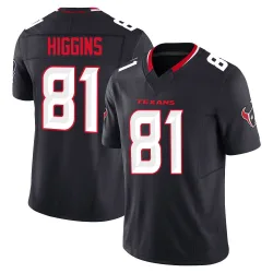 Houston Texans Youth Limited Navy Alternate Vapor F.U.S.E. Jersey (81 Jayden Higgins)