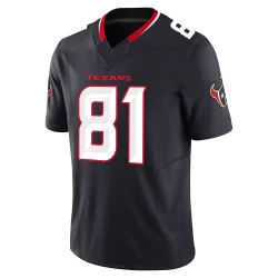 Houston Texans Youth Limited Navy Alternate Vapor F.U.S.E. Jersey (81 Jayden Higgins)