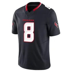 Houston Texans Youth Limited Navy Alternate Vapor F.U.S.E. Jersey (8 John Metchie III)