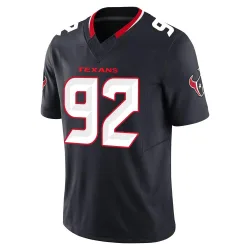 Houston Texans Youth Limited Navy Alternate Vapor F.U.S.E. Jersey (92 Dylan Horton)