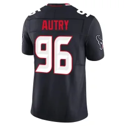 Houston Texans Youth Limited Navy Alternate Vapor F.U.S.E. Jersey (96 Denico Autry)