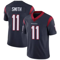 Houston Texans Youth Limited Navy Blue Team Color Vapor Untouchable Jersey (11 Tremon Smith)